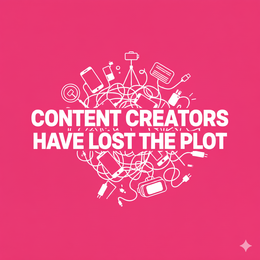 Content Creators Have Lost the Plot